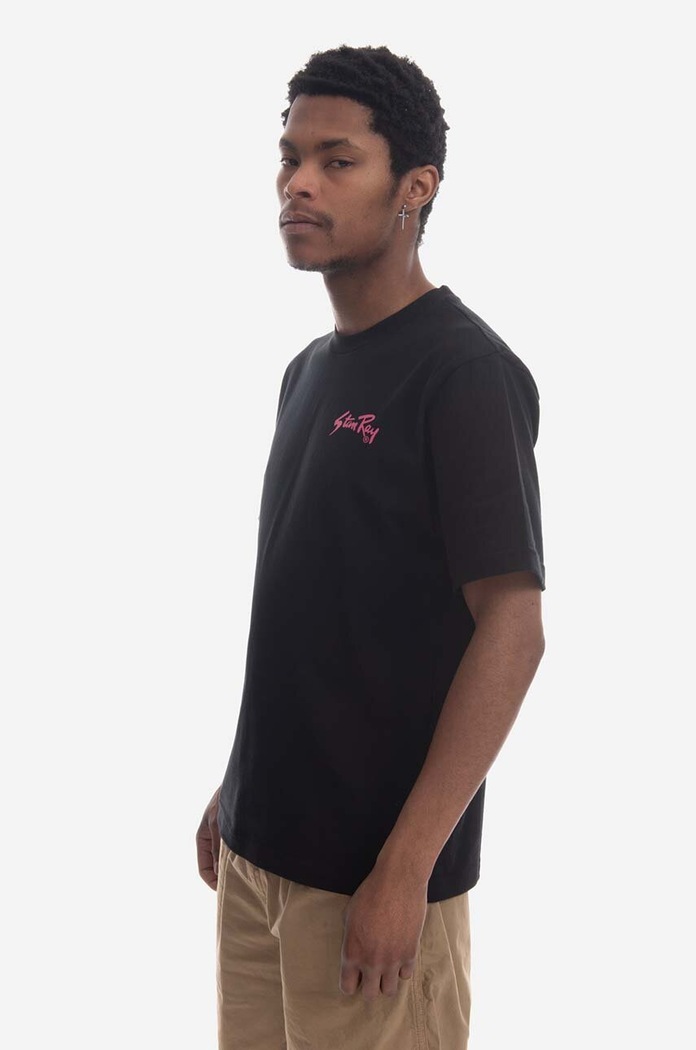Stan Ray cotton t-shirt Tee black SS23001BLA