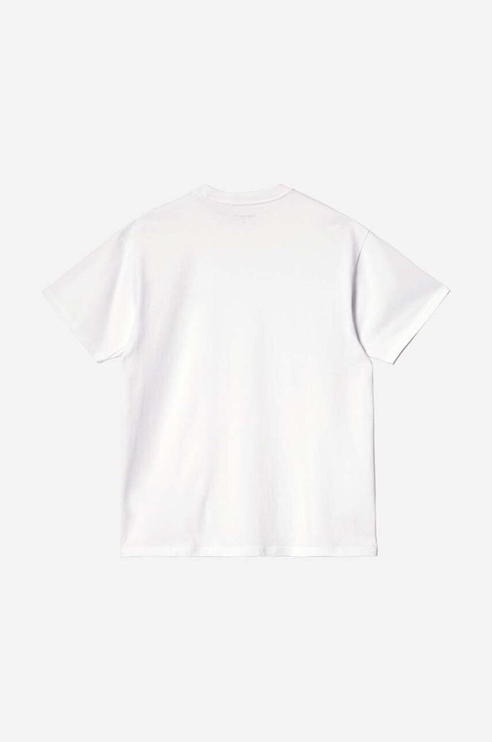 Clothing Carhartt WIP cotton T-shirt Script Embroidery I030435 white