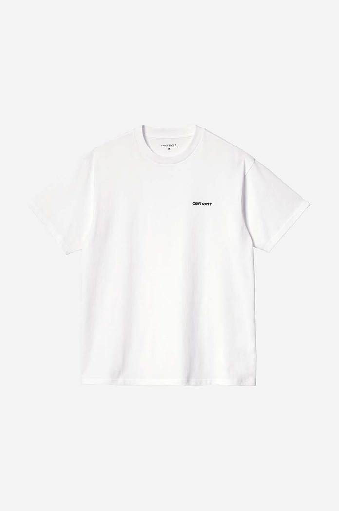 Carhartt WIP cotton T-shirt Script Embroidery white I030435