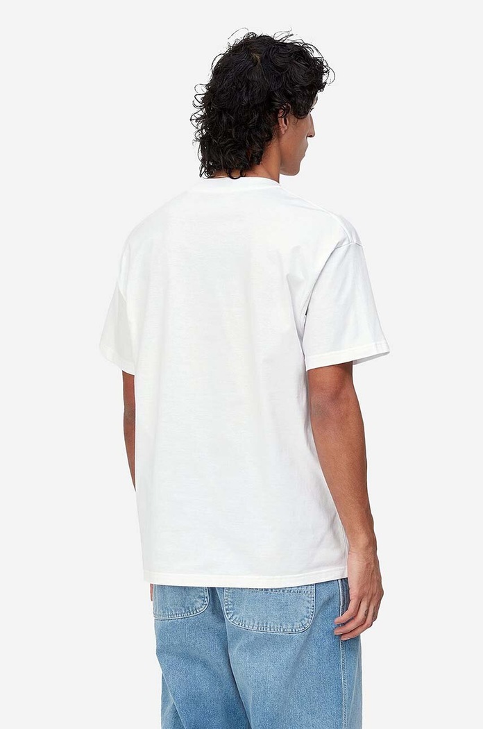 Carhartt WIP t-shirt bawełniany Unity I031713 biały SS23
