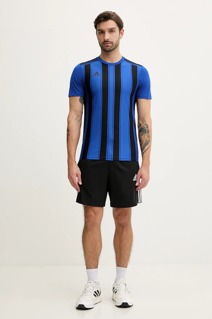 Tričko adidas Striped 21 JSY GV1380 GV1380 modrá AA00