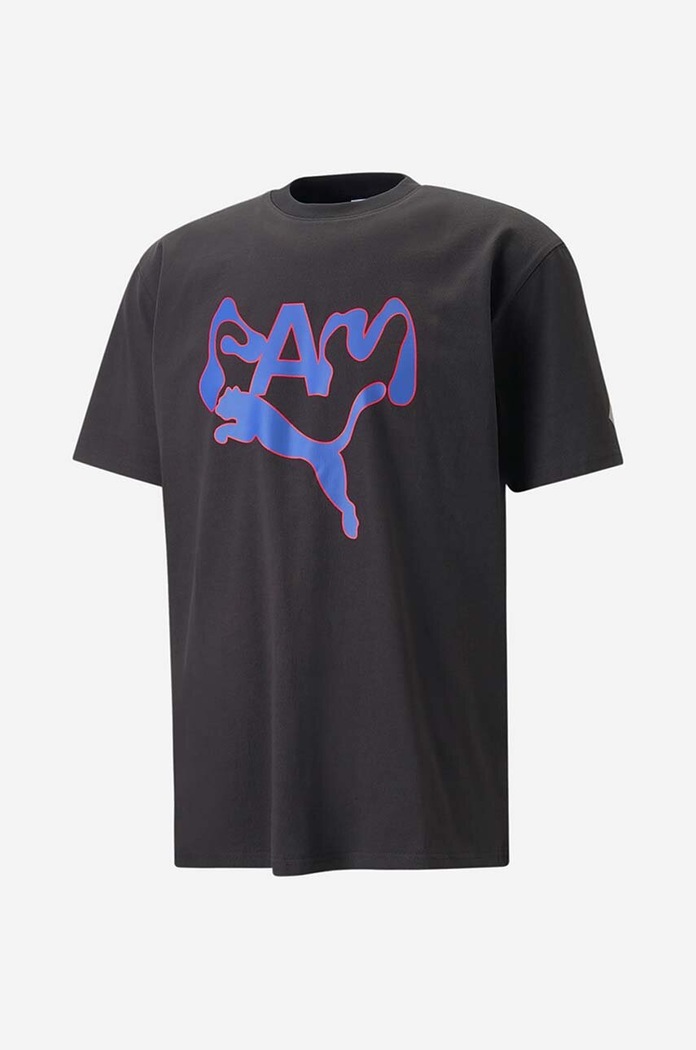 Puma cotton t-shirt 538810.01 black AA00
