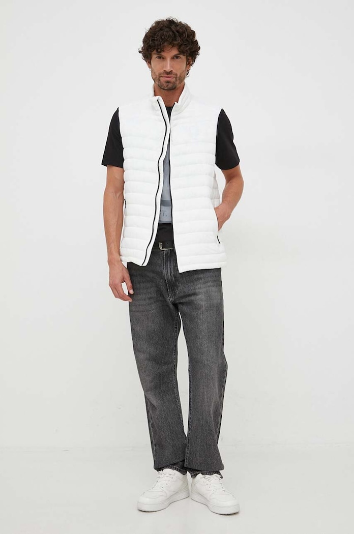 Βαμβακερό t-shirt Michael Kors 6F36G10091 μαύρο AA00