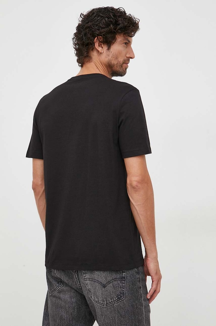 Ρούχα Βαμβακερό t-shirt Michael Kors 6F36G10091 μαύρο