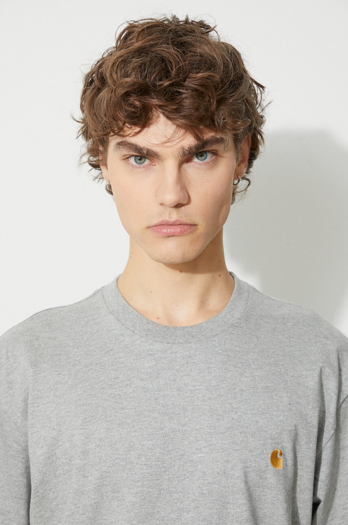 Carhartt WIP cotton t-shirt I026391.00MXX gray
