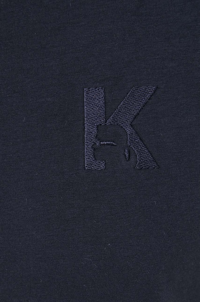 Karl Lagerfeld t-shirt granatowy 500221.755890