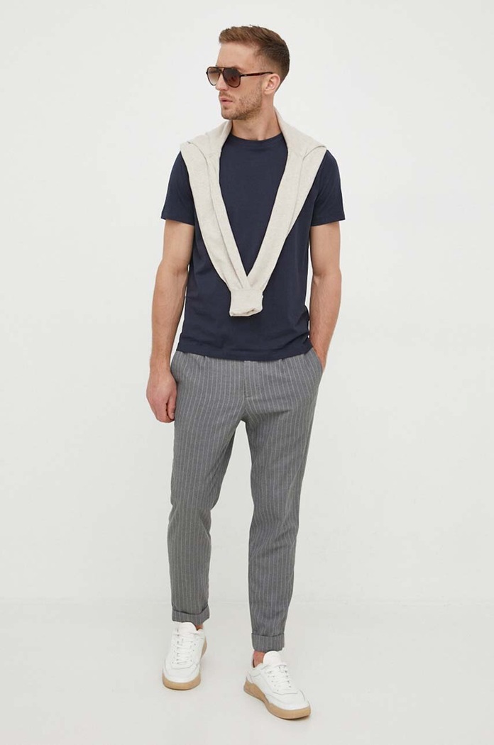 Joop! tricou din bumbac 30025786 bleumarin AA00