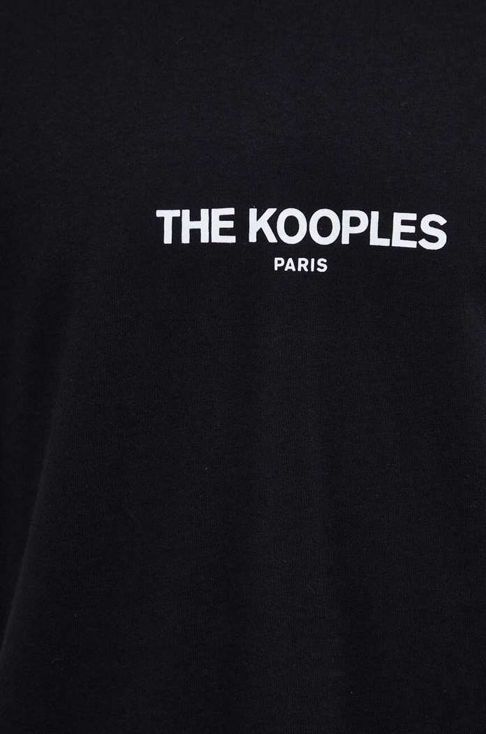 Tričko The Kooples HTSC21006K čierna