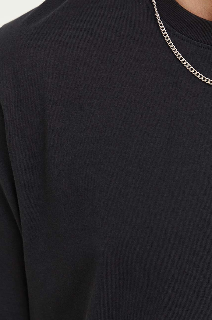 Samsoe Samsoe t-shirt bawełniany M10000001 czarny