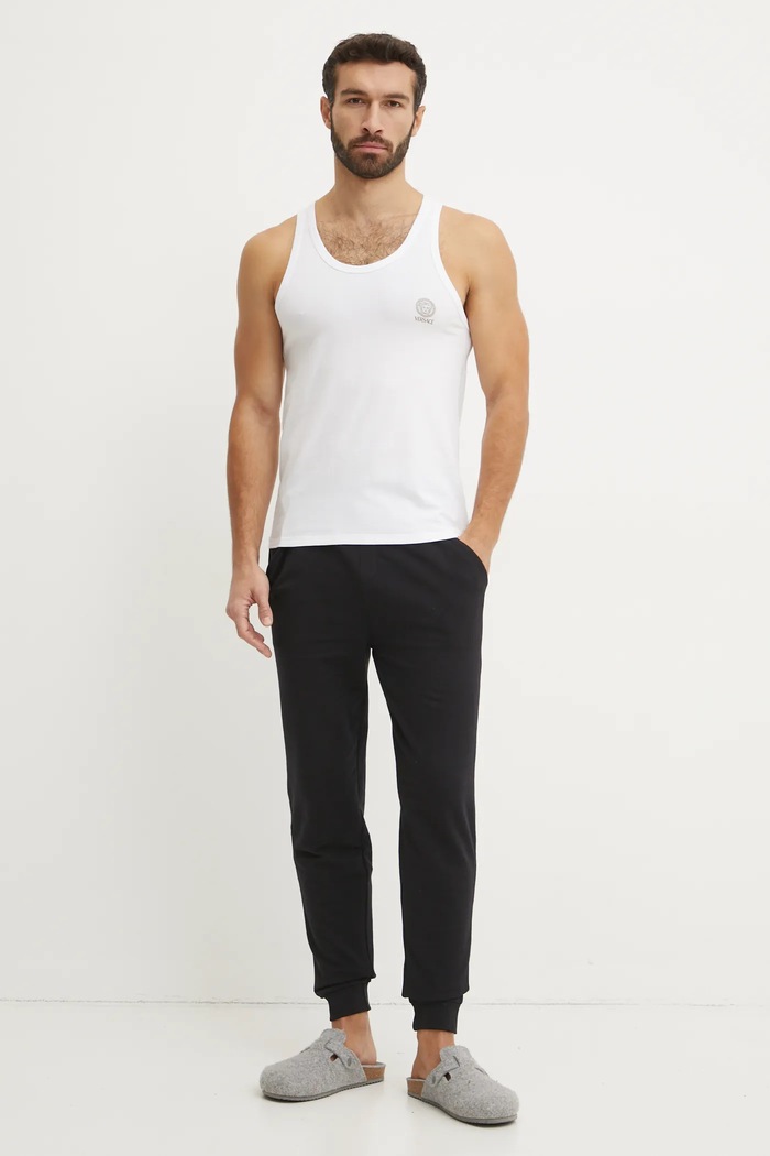 Tričko Versace AUU01012.1A10011 biela AA00