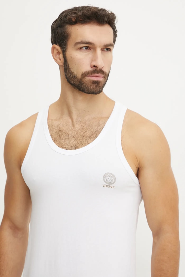 Tričko Versace biela AUU01012.1A10011