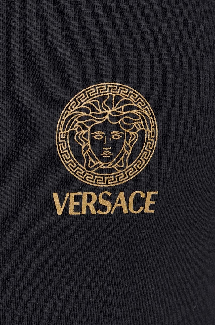 Tričko Versace AUU01012.1A10011 čierna