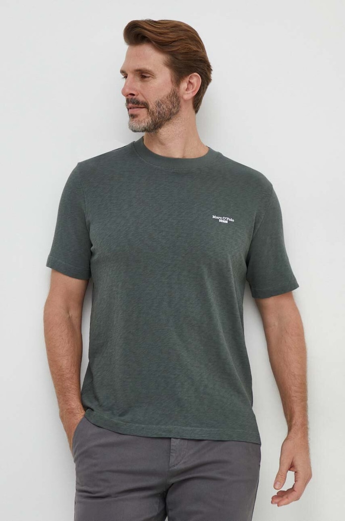 Marc O'Polo t-shirt bawełniany M61223251098 zielony AA00