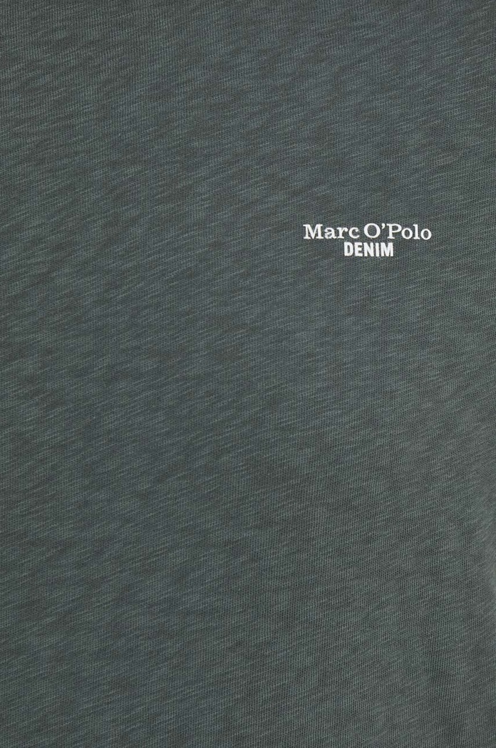 Marc O'Polo t-shirt bawełniany zielony M61223251098