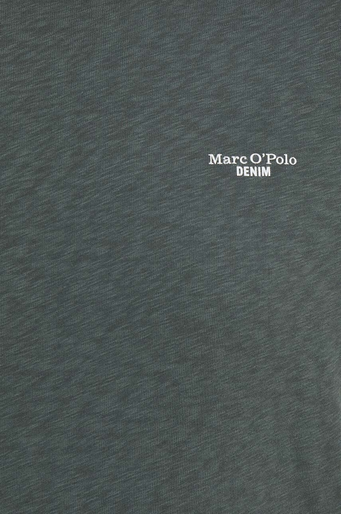 Marc O'Polo t-shirt bawełniany zielony M61223251098