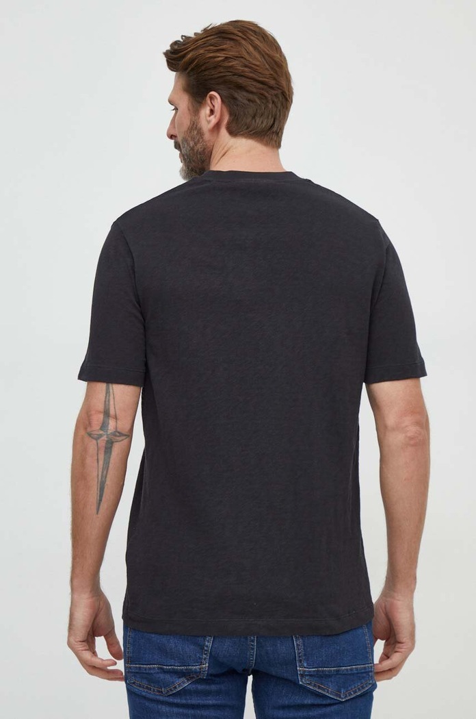 Odzież Marc O'Polo T-shirt bawełniany M61223251098 czarny