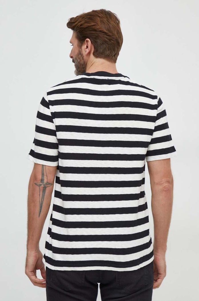 Marc O'Polo T-shirt bawełniany M61228151100 czarny AA00