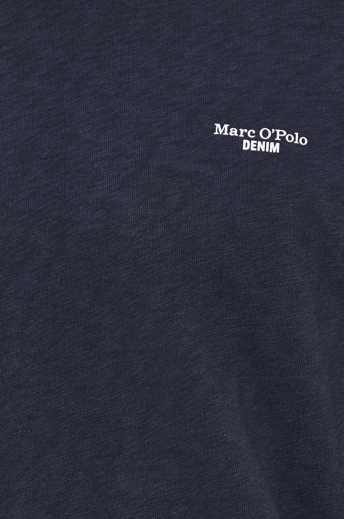 Bavlnené tričko Marc O'Polo tmavomodrá M63223251098