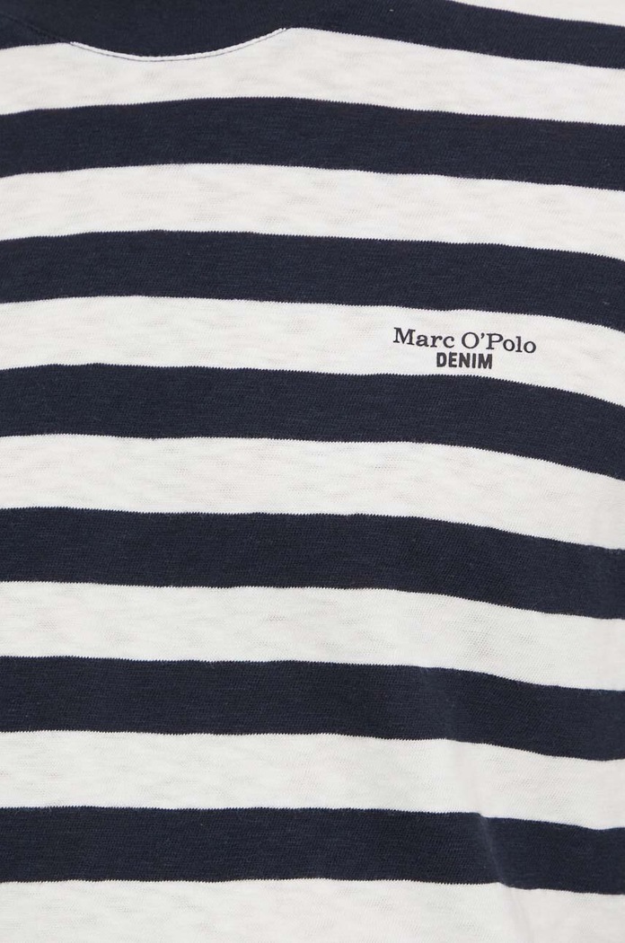 Marc O'Polo t-shirt bawełniany granatowy M63228151100
