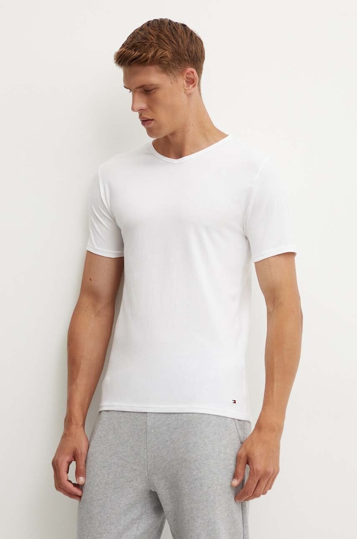 Odjeća Pamučna majica Tommy Hilfiger 3-pack UM0UM03137 siva
