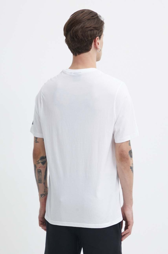 Odzież New Era t-shirt bawełniany 60416745 biały