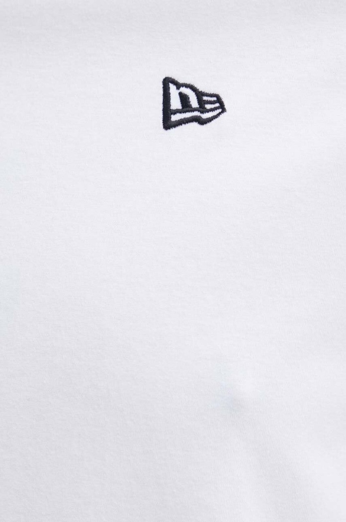 New Era t-shirt bawełniany 60416745 biały