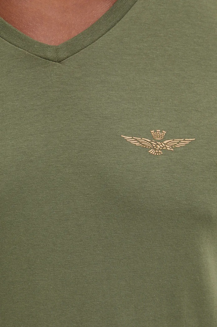 Tričko Aeronautica Militare AM1UTI004 zelená