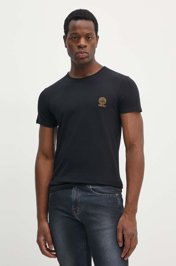 Tričko Versace 2-pack AU10193.1A10011 bílá AA00