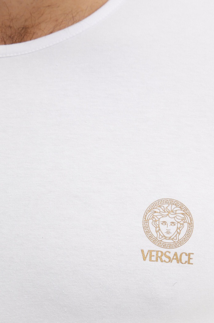 Tričko Versace 2-pak biela AU10193.1A10011