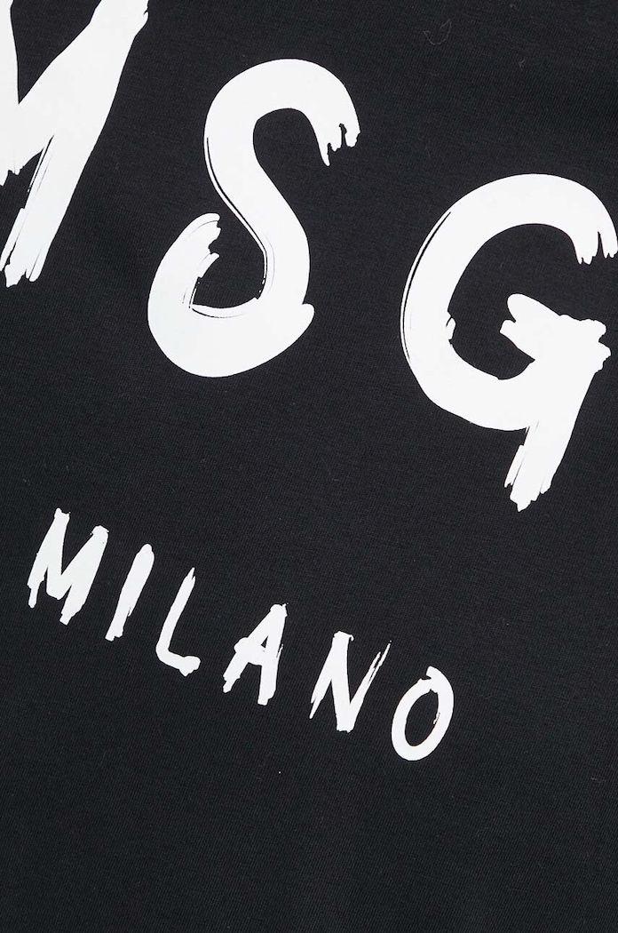 Pamučna majica MSGM 2000MM510.200002 crna