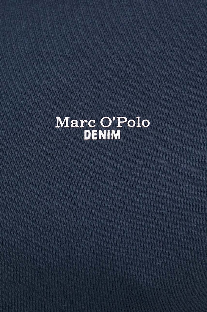 Marc O'Polo pamut póló DENIM sötétkék 5000006274