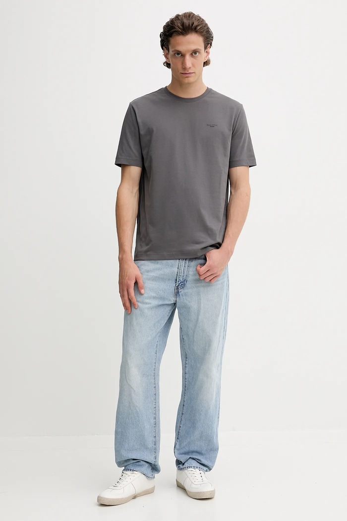 Bavlnené tričko Marc O'Polo DENIM 5000006274 sivá AA00