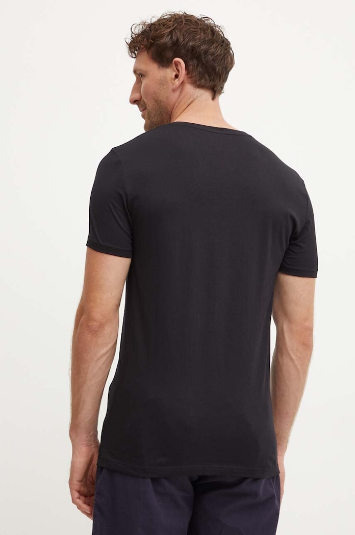 Oblečenie Bavlnené tričko Armani Exchange 8NZT75.ZJA5Z.NOS čierna