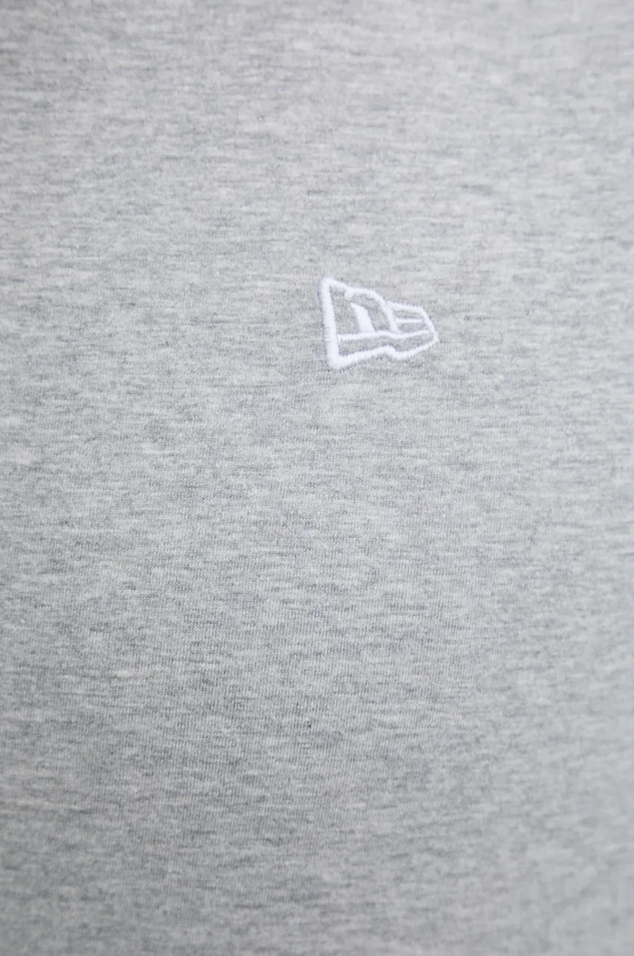 Bavlnené tričko New Era ESSENTIALS TEE 60416746 sivá