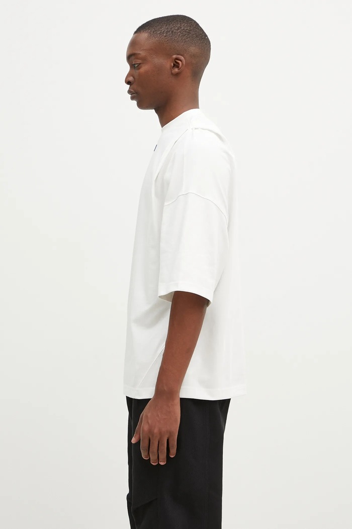 Ader Error t-shirt J62K41.00IE7 biały AW16