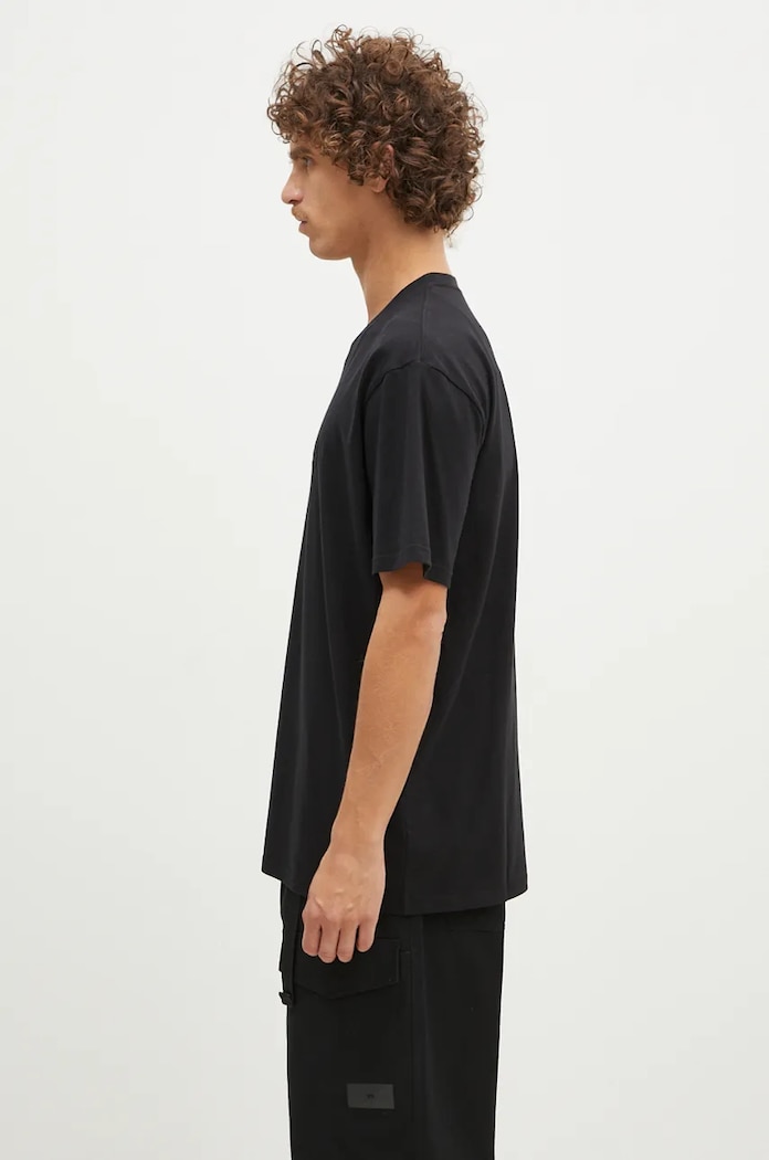 Bavlnené tričko 1017 ALYX 9SM Regular Fit Crewneck Tee AAMTS0484FA01 čierna AA00