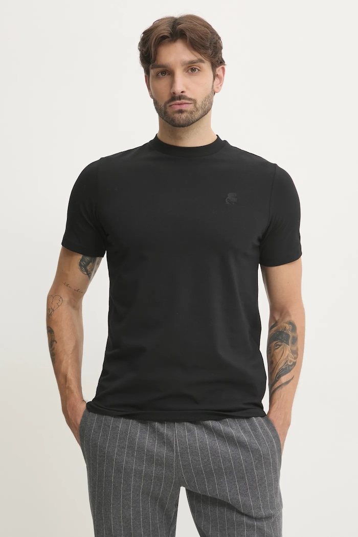 Karl Lagerfeld tricou uni negru 500221.755750