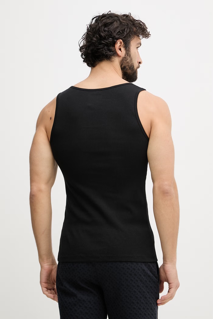 BOSS top pánsky bavlnený TankTop3P RibClassic 3-pak 50542132