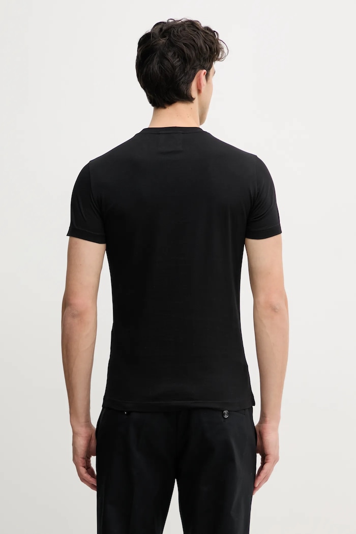 Îmbrăcăminte Emporio Armani tricou din bumbac 8N1TQ6.1JRGZ.NOS negru