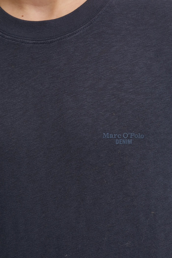 Pamučna majica Marc O'Polo 5000006273 mornarsko plava