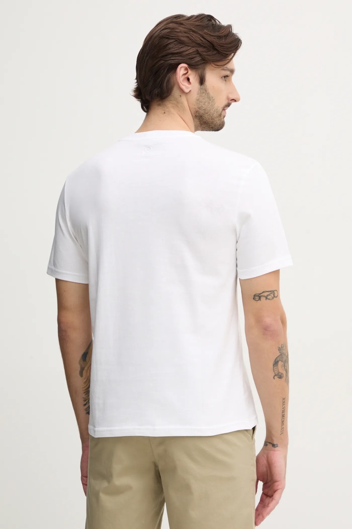 Îmbrăcăminte United Colors of Benetton tricou din bumbac 3BL0U10A8 alb