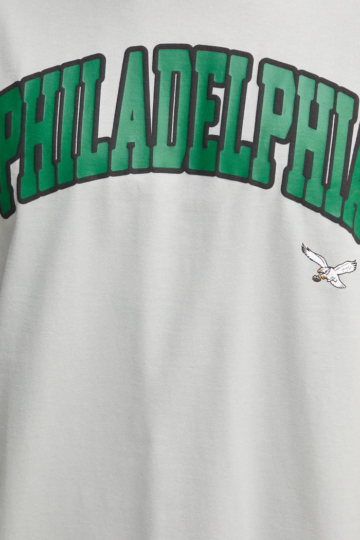 Bavlněné tričko Nike Philadelphia Eagles 01AY.09D.Q86.NP1 šedá