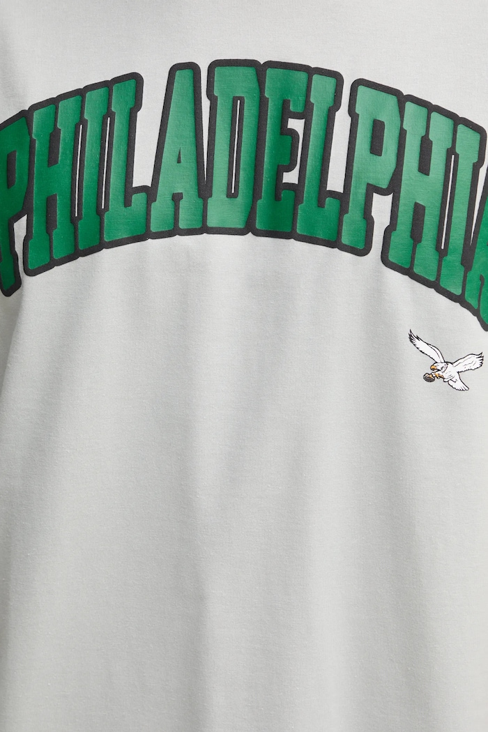 Bavlněné tričko Nike Philadelphia Eagles 01AY.09D.Q86.NP1 šedá