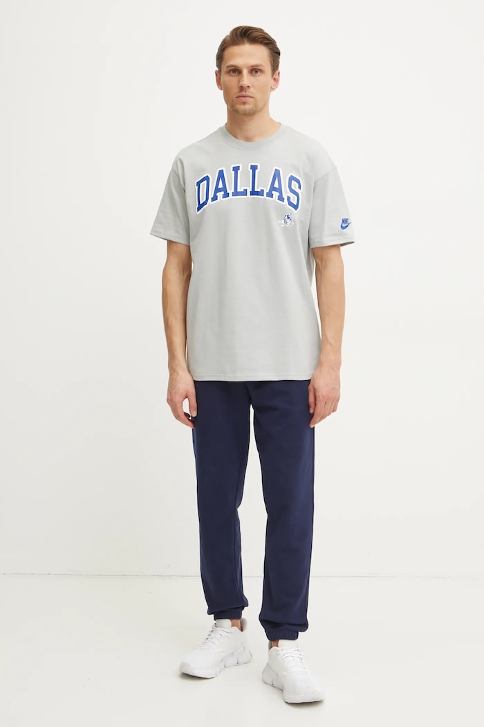 Nike tricou din bumbac Dallas Cowboys 01AY.09D.V6Z.NP1 gri AA00