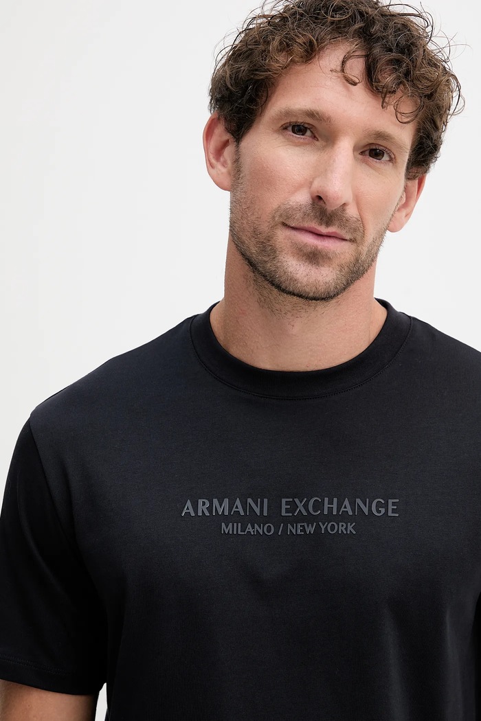 Oblečení Bavlněné tričko Armani Exchange XM001280.AF10361.NOS černá