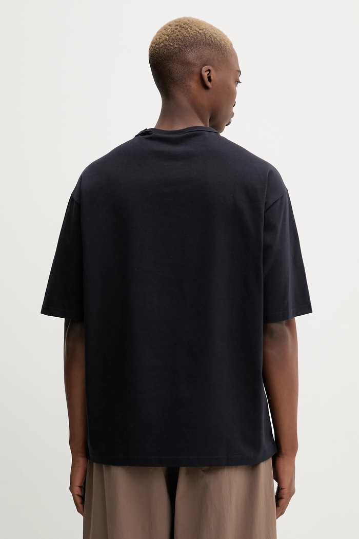 Îmbrăcăminte New Era tricou din bumbac 60684331 bleumarin