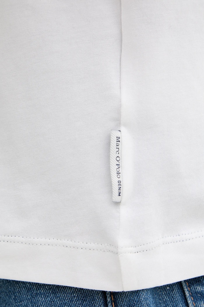 Памучна тениска Marc O'Polo бял 5000006275