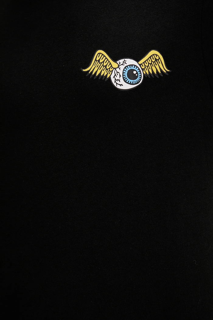 Von Dutch t-shirt bawełniany VD.1.TSC.EYE czarny