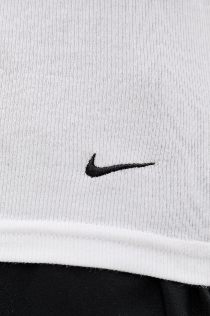 Nike τοπ ανδρικό με βαμβάκι 2-pack NQ00KE1274 λευκό