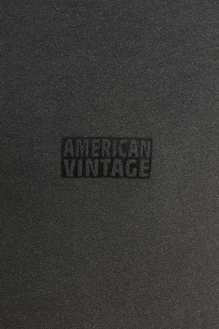 Тениска American Vintage MPYM02A черен